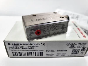 Leuze PRK18B.T2/4X-M12 Reflexionslichtschranke Sn: 0-4m PNP mit OMRON E39-R1 - Bild 1 von 7