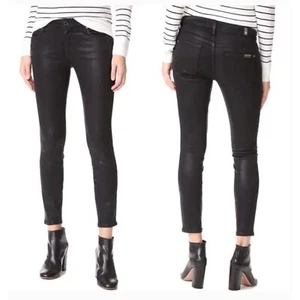 7 for all mankind the skinny distressed coated Gr. 24 Neu ohne Etikett - Bild 1 von 8