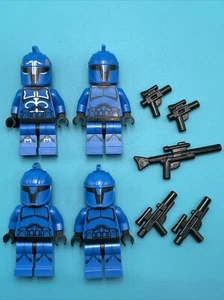 Lego Star Wars Senate Commando Trooper Minifigure Pack of 4 Figs 75088 - Picture 1 of 3