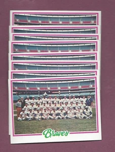 ONE RAZOR SHARP 1978 TOPPS #551 ATLANTA BRAVES TEAM CARD CHECKLIST .99 SHIP - Picture 1 of 1