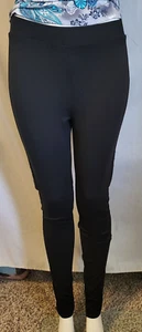 Vince Camuto Pants Black Tight Size Small Side Embellishments NWOT - Picture 1 of 6