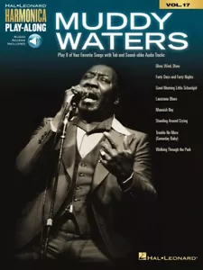 Muddy Waters - Harmonica Play-Along Book and Audio NEW 000821043 - Picture 1 of 1
