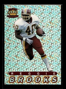 1994 Pacific Crown Collection PRISM #13 Reggie Brooks (EX) (FTB) - Foto 1 di 2