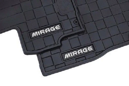 Genuine Mitsubishi All Weather Floor Mat Set Mirage Hatchback 2014 - 2020 - Image 1 of 1