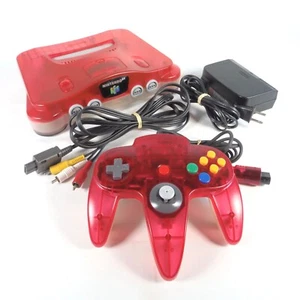 Nintendo 64 N64 Konsole NUS-001 Clear Red Jap Japan - Bild 1 von 11