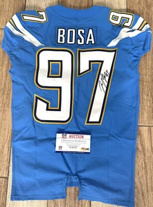 🏈Joey Bosa Signed✍️Los Angeles Chargers⚡️Authentic On-Field Nike Jersey👕 - NFL - Picture 1 of 9