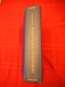 AN INTRODUCTION TO RELATIVISTIC QUANTUM FIELD THEORY Silvan SCHWEBBER Hardback - Picture 1 of 6