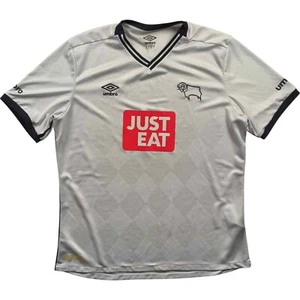 Derby County 2015-16 Umbro home football jersey shirt size XL - Picture 1 of 6