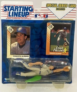 STARTING LINEUP FIGURE ROBERTO ALOMAR BLUE JAYS 1993 SEALED - Picture 1 of 3