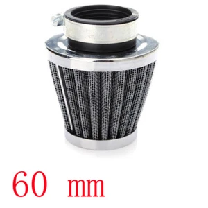 60 mm für Motorrad Power ATV Roller Kegel Rennen Luftfilter Ersatz Verkauf - Bild 1 von 8