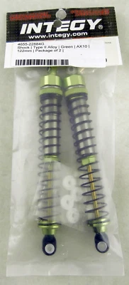 Type II Alloy Shock (2) for Axial AX10 Scorpion (L=126mm) - Integy #C22884G - Image 1 of 2