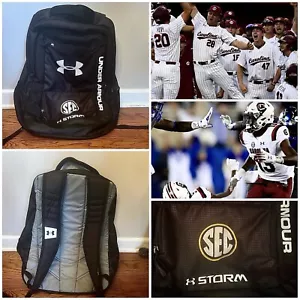 south carolina gamecocks Team Issued Sec Travel Backpack Football Baseball UA - Picture 1 of 1