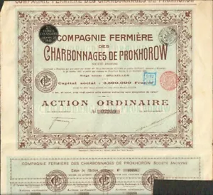 PROKHOROW KOHLEWERKE 1905 (RUSSLAND) (D) - Bild 1 von 1
