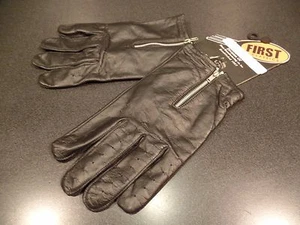 FIRST CLASSICS GUANTES DE EQUITACIÓN NEGROS HOMBRE’S 3X GRANDES FI-185 GL 643850154082 [B]  - Imagen 1 de 12
