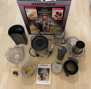 Gastroback 40138 Multi juicer Entsafter Ersatzteile Motor Sieb Smoothie / Saft ✅ - Bild 1 von 59