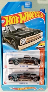 Hot Wheels '67 Chevy C10 2 For 1 Deal HYX51 HW Hot Trucks 2/10 Black MC5 - Bild 1 von 7