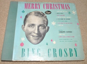 5 LP COMPLETE Box Set BING CROSBY CHRISTMAS 1945 Decca One Cracked - Picture 1 of 8
