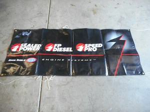 NHRA Speed Pro,FP Diesel, Sealed Power vinyl banner HUGE, 70" X30" - Picture 1 of 4
