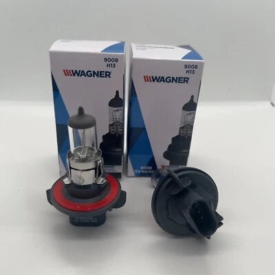 (2) Bombillas halógenas Wagner STANDARD 9008 H13 12V 60/55W DOS BOMBILLAS NUEVAS Foto 1 de 2