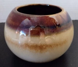 Keramik Kunstkeramik Schüssel Vase Übertopf Schmuckstück Asche Weihrauch modernes Dekor 3,5" - Bild 1 von 5