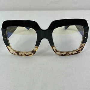 IF Sonnenbrille Brille Oversized Chunky Square Hand Made UV400 97394 Cat.3 B63 - Bild 1 von 13