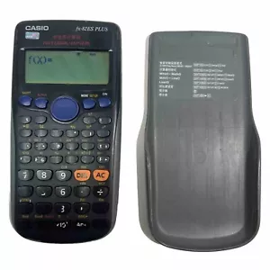 Casio fx-82 ES Plus Calculator : Natural-V.A.P.M. W/ Cover - Tested & Working - Picture 1 of 5
