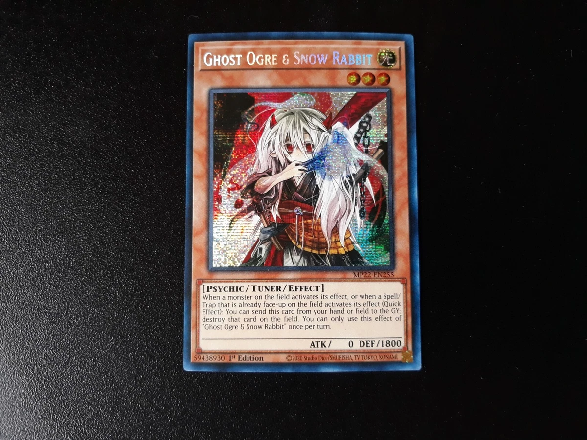 Ghost Ogre & Snow Rabbit Yu-Gi-Oh! TCG Secret Rare Individual