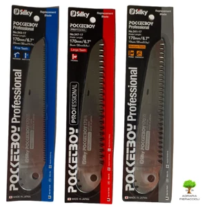 LAMA SILKY POCKETBOY 170 8-10-20 DENTI LAMA 17cm TAGLIO 85mm MADE IN JAPAN - Imagen 1 de 6