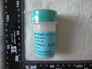 250k 0.4 0.40 mm 0.40mm 0.4mm BGA Solder Sphere Balls - Picture 1 of 1