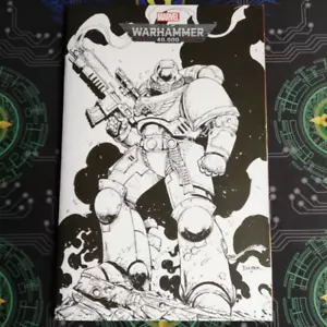Warhammer 40K Marneus Calgar #1 (Color your own Variant) Marvel Comic ENG NM ✅ - Bild 1 von 5