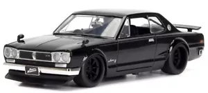 JADA TOYS - 1971 black NISSAN Skyline 2000 GT-R by Brian Fast And Furious - 1... - Picture 1 of 7