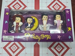Betty Boop Mini Collectibles - 4er Set - 1998 - von Precious Kids - Bild 1 von 6