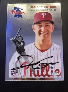 DALTON GUTHRIE RC 2023 Topps Chrome Platinum Anniversary Base #117 - Bild 1 von 1