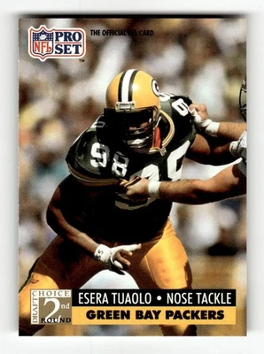1991 Pro Set #764 Esera Tuaolo - Image 1 of 2