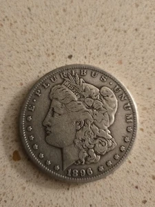 Silbermünze Morgan Silber Dollar 1896-S Sammlerstück  - Bild 1 von 9