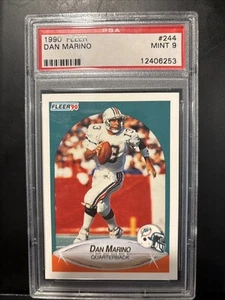 1990 Fleer - Dan Marino #244 - Picture 1 of 3