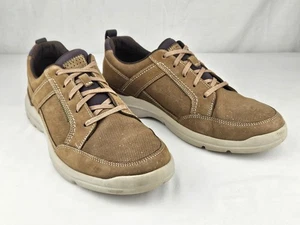 Rockport Sneaker Mens 10M Brown XCS City Edge Laced Up Casual CH2009 - Picture 1 of 10