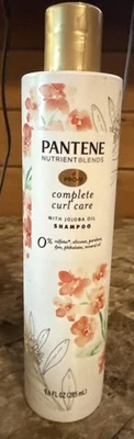 Pantene Nutrient Blends PRO-V  Complete Curl Care Jojoba Oil SHAMPOO 9.6 Oz - Image 1 of 2