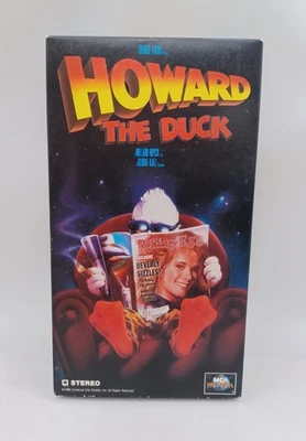 HOWARD THE DUCK (VHS 1986) George Lucas - Cult Comedy - Lea Thompson Tim Robbins - Image 1 of 4