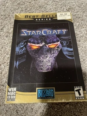 Starcraft Blizzard большая коробка ПК 1998 бестселлеры - с пакетом расширения Blood Wars - Изображение 1 из 4