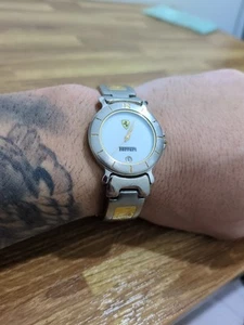 Ultra Rare Vintage Mens Ferrari Watch, SC-031M, 1980s, NEEDS BATTERY - Picture 1 of 10