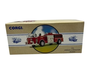 Corgi American La France Pump Orlando Fire Truck 1:50 Limited Edition - Picture 1 of 3
