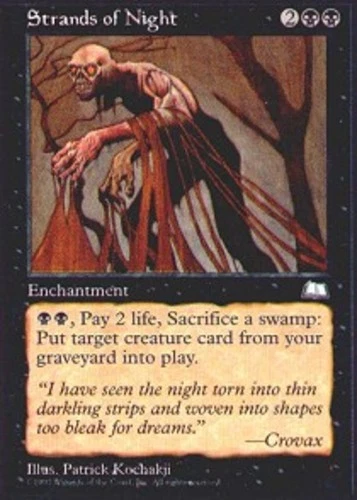 Strands of Night - Weatherlight # MTG Magic The Gathering - Image 1 of 1