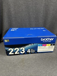 Brother Original Standardkapazität 1400/1300 Tonerkartuschen TN223 4er-Packung versiegelt B2D - Bild 1 von 8