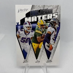 2023 Panini Prestige - Alma Maters AJ Dillon, Simmons, Milano #AM-8 NFL & BC - Picture 1 of 2