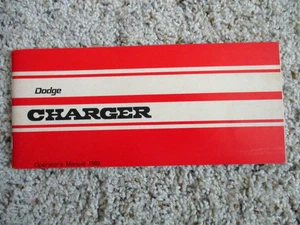 1969 Dodge Charger Factory Original Owners Manual Near Mint - Picture 1 of 2