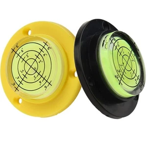 Black Lines Internally Fitted Circular Orbit Bubble Level 50mm Diameter - Picture 1 of 12