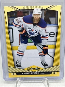 Matthias Ekholm 2024 O Pee Chee Yellow Border 399 - Picture 1 of 2