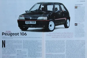 Original 2023 CC Buying Guide extracted mag article: PEUGEOT 106 overview - Imagen 1 de 2
