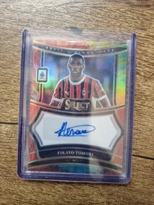 2024/25 Panini Select Serie A Fikayo Tomori Ac Milan /25 Autograph Card - Picture 1 of 2